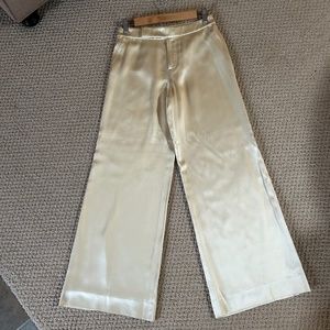Ralph Lauren WideLeg Silk Trousers